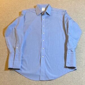 Brooks Brothers Men's Blue Dress Shirt